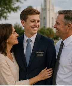 Elder Anderson mission keepsake