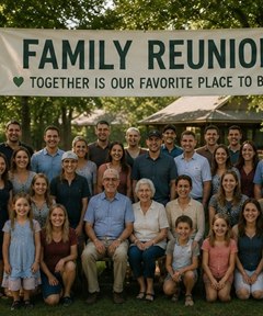 The Harrison family reunion keepsake